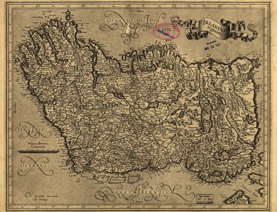 Irlandiae regnum. LOC 99446223 de Gerhard Mercator