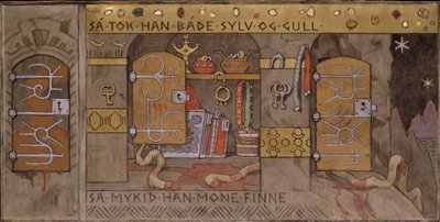 Åsmund traz para casa a prata e o ouro de Gerhard Munthe