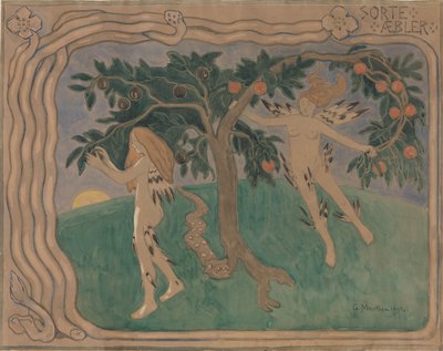 Maçãs Pretas de Gerhard Munthe