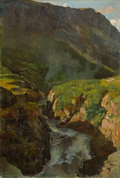 O rio Driva de Gerhard Munthe