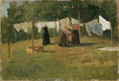 Secagem de roupas de Gerhard Peter Frantz Vilhelm Munthe