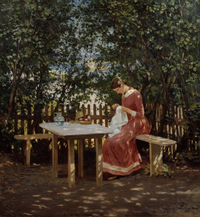 Na casa de verão de Gerhard Peter Frantz Vilhelm Munthe