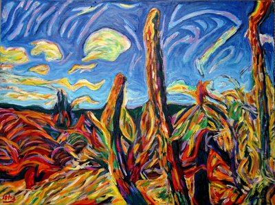 Cape Winds, 2022 (óleo sobre tela) de Gerhardt Isringhaus