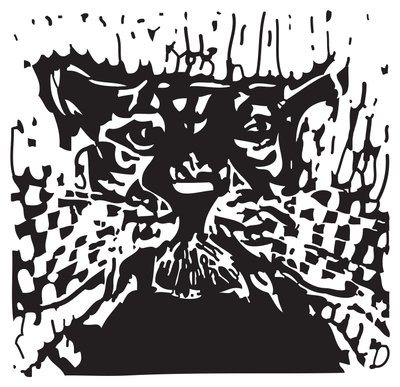 Gato com bigodes de Gerhardt Isringhaus