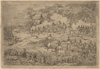 Carga da Cavalaria de Gerhardus Emaus de Micault