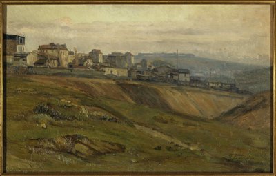 Rue du Moulin-des-Prés, cerca de 1900 (óleo sobre tela) de Germain Eugene Bonneton