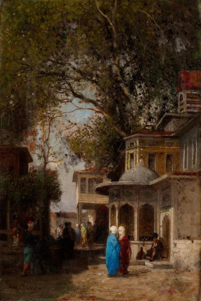 A rua, segunda metade do século XIX. de Germain Fabius Brest