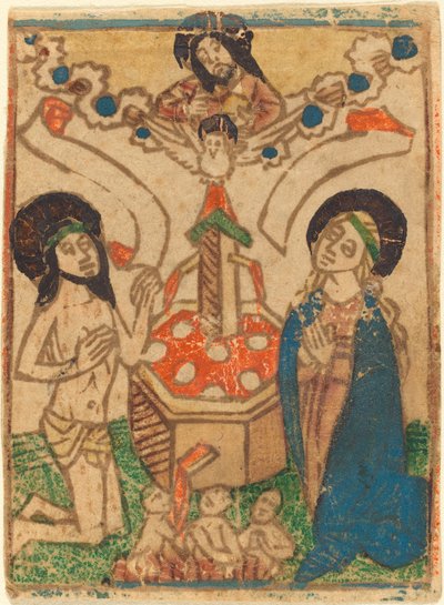 Alegoria da Eucaristia de German 15th Century