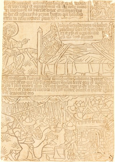 Apocalipse de João, Folha 42 de German 15th Century