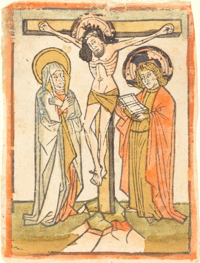Cristo na Cruz de German 15th Century