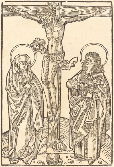 Cristo na Cruz de German 15th Century