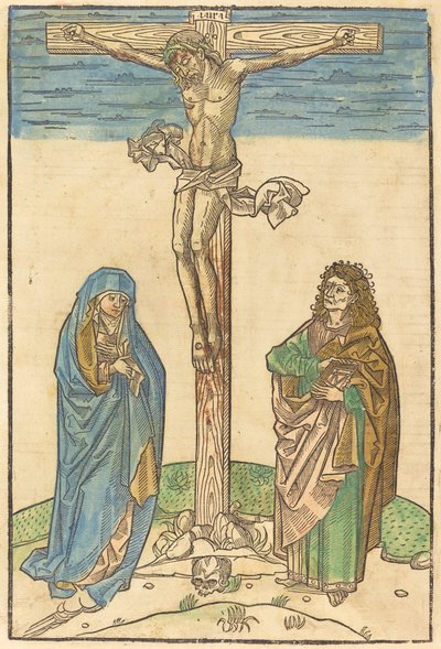 Crucificação de German 15th Century