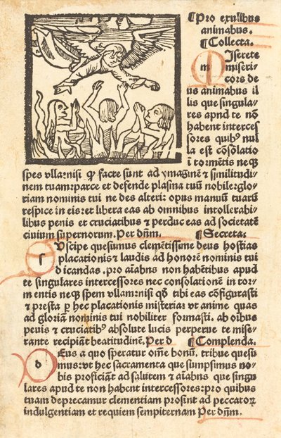 Purgatório de German 15th Century