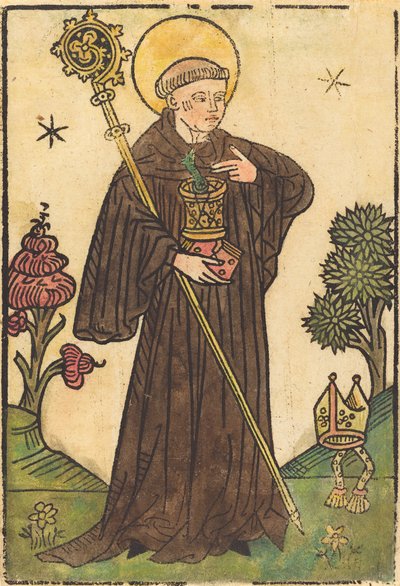 São Benedito de German 15th Century