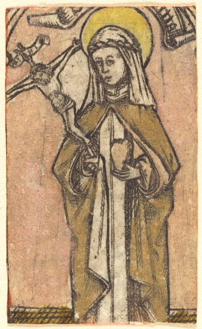 Santa Brigita? de German 15th Century