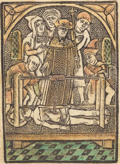 São Erasmo de German 15th Century