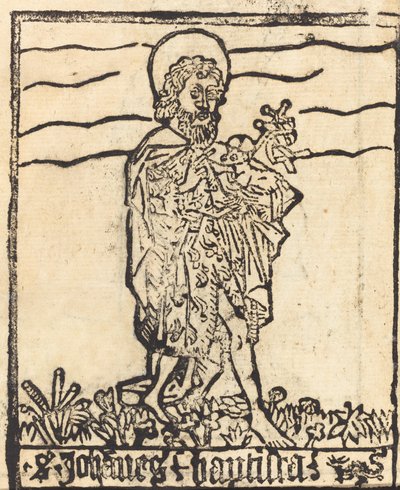 São João Batista [reto] de German 15th Century
