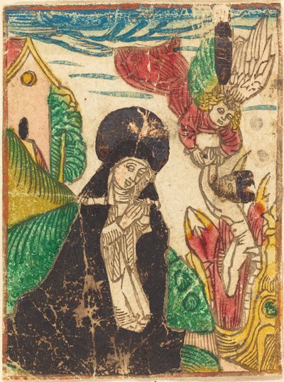 Santa Otília de German 15th Century