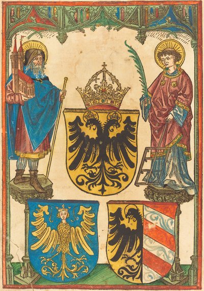 São Sebaldo e São Lourenço de German 15th Century