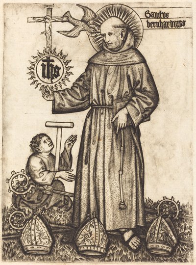 São Bernardino de German 15th Century
