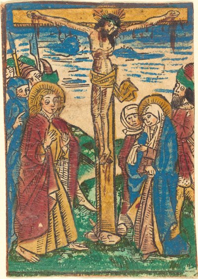 A Crucificação de German 15th Century