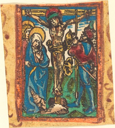 A Crucificação de German 15th Century