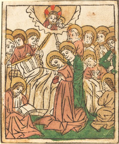 A Morte da Virgem de German 15th Century