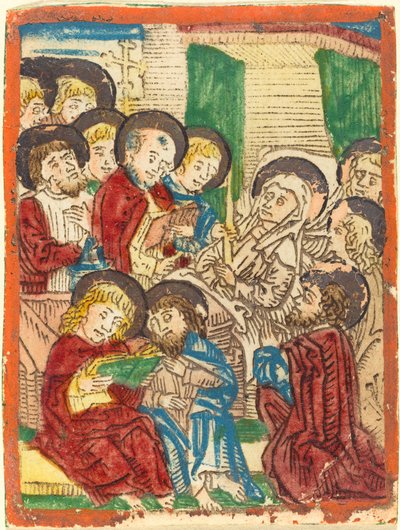 A Morte da Virgem de German 15th Century
