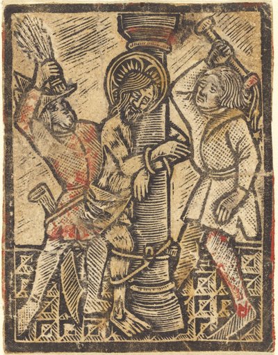 A Flagelação de German 15th Century