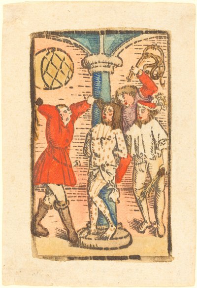 A Flagelação de German 15th Century