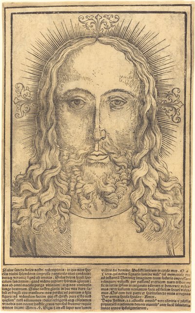 A Cabeça de Cristo de German 15th Century
