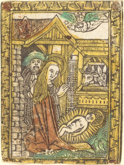 A Natividade de German 15th Century