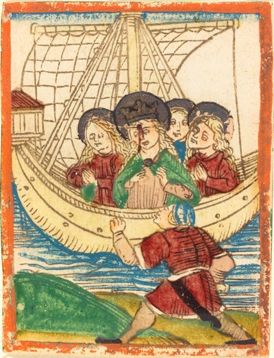 A Viagem de Santa Úrsula de German 15th Century