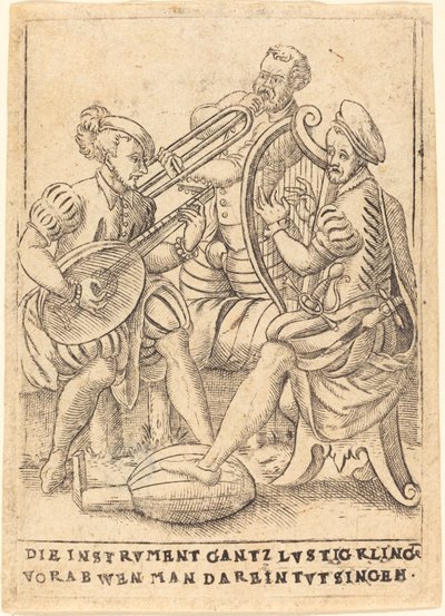 Die Instrument gantz lustig Kling vorab wenn man darein tvt singen de German 16th Century