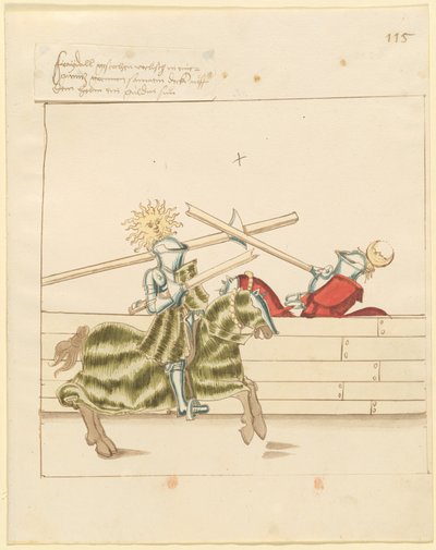 Justa da Paz Italiana de German 16th Century
