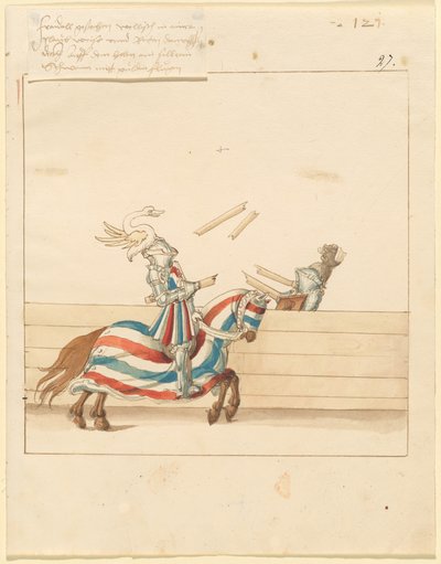 Justa da Paz Italiana de German 16th Century