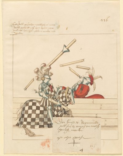 Justa da Paz Italiana de German 16th Century