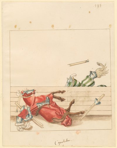 Justa da Paz Italiana de German 16th Century