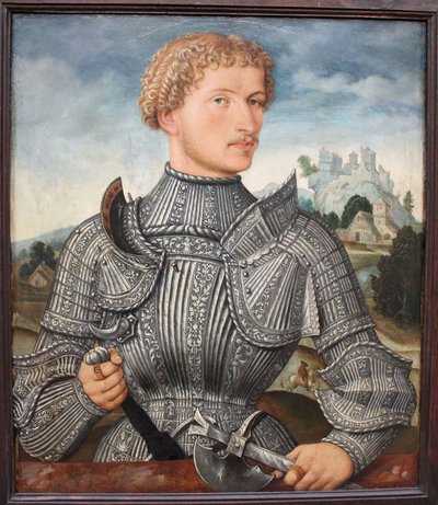 Retrato de um Sr. Rehlinger de German L.M.