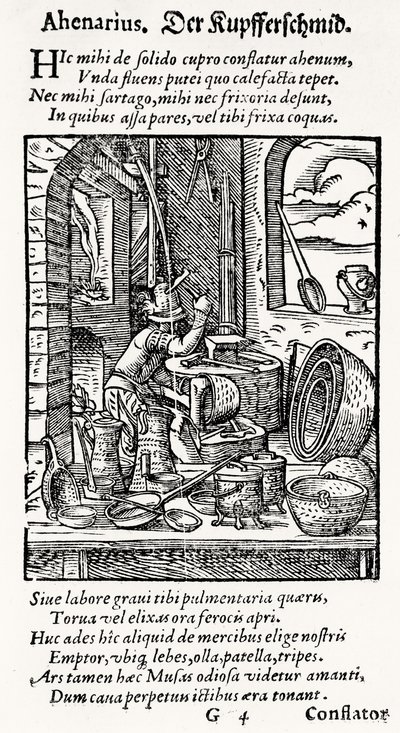 A Copper-Smith, publicado por Hartman Schopper de German School