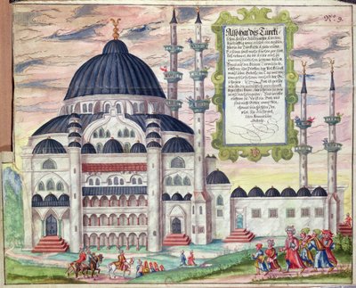 Uma mesquita na Turquia (wc no papel) de German School