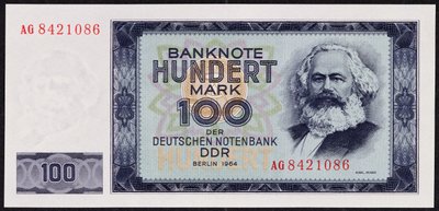 Uma nota de cem marcos, 1964 de German School