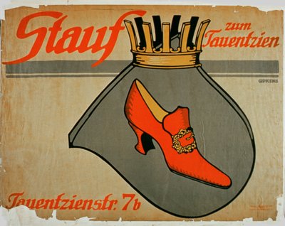 Propaganda para Stauf Shoes de German School
