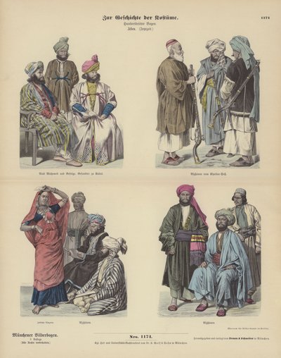 trajes afegãos de German School