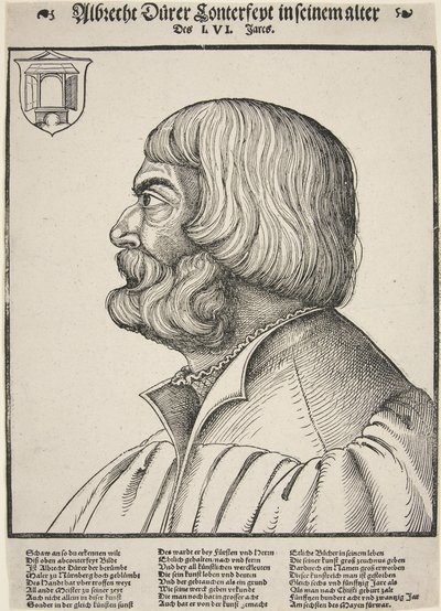 Albrecht Durer, 56 anos (xilogravura) de German School