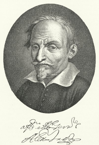 Alessandro Tassoni, poeta e escritor italiano (gravura) de German School