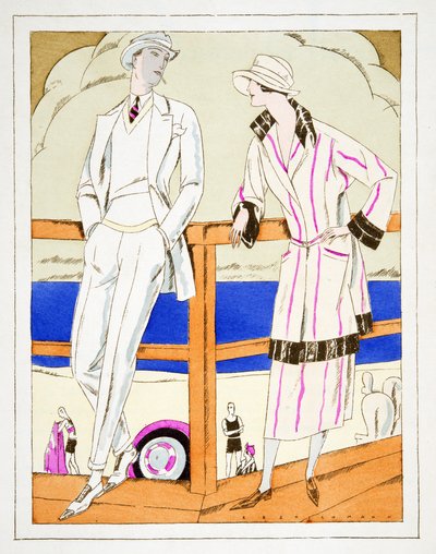 Ammeer, Outfits by Gerard Bresser, de Styl, pub.1922 (pochoir print) de German School