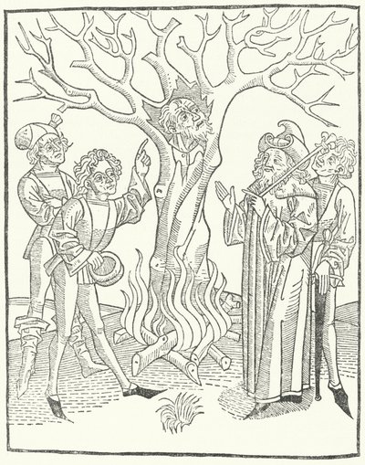 Uma ilustração do Livro da Sabedoria de German School