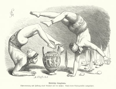 Antigas acrobatas gregas (gravação) de German School
