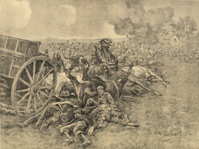 Aniquilação das tropas sérvias pelas tropas austro-húngaras de German School